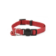 COLLAR GATO BASIC ROJO 10mm x 22-33cm