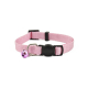 COLLAR GATO BASIC ROSA 10mm x 22-33cm