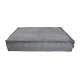 COLCHON-4-VELOUR GRIS 90x60x17cm