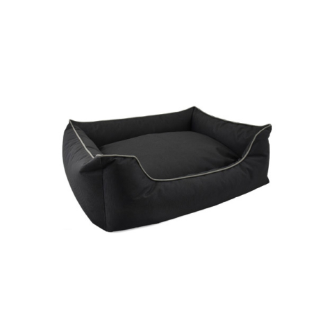 CUNA DESENFUNDABLE OUTDOOR NEGRO 80X70X25 CM