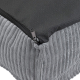 COLCHON-4-VELOUR GRIS 90x60x17cm