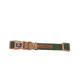 X-TRM DOBLE PREMIUM COLLAR VERDE FOREST-BRITISH BEIGE 30-40cm x 1,5cm