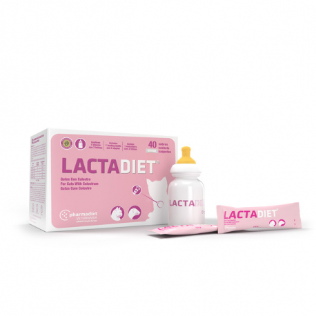 LACTADIET GATOS CALOSTRO 300 G (40 SOBRES X 7,5 G)