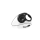 FLEXI CLASSIC, XS, CORDON, 3m, HASTA 8Kg, NEGRO