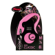 FLEXI CLASSIC, M, CORDON, 8m, HASTA 20Kg, ROSA