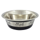 COMEDERO OSLO INOX.ANTIDES. NEGRO 2,83L