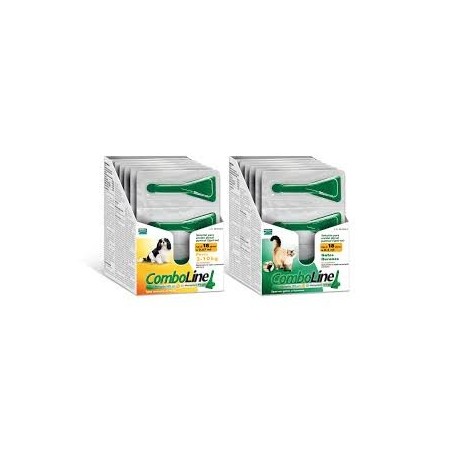 COMBOLINE PERROS 2-10KG 18 PIP