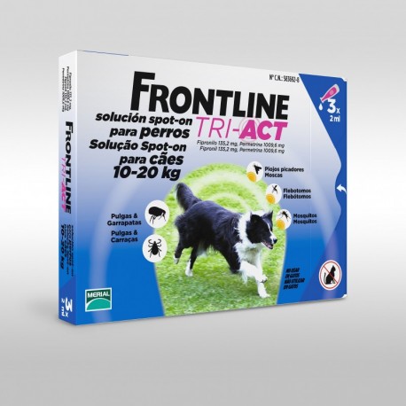 FRONTLINE TRI-ACT M 6 PIPETAS (10-20KG)