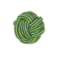 PELOTA CUERDA DENTAL BICOLOR 9cm-210gr UMV 3uds