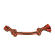 RISTRA CUERDA DENTAL BICOLOR 15cm-30gr NARANJA UMV 6uds