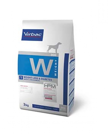 W1 DOG WEIGHT LOSS & DIABETES 3 KG HPM