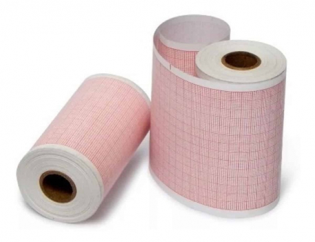 PAPEL ECG 50MM X 30M PARA EDAN VE100 10 ROLLOS