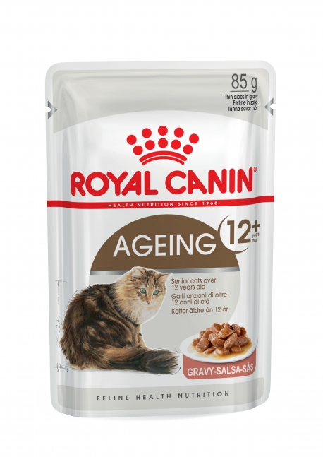 FELINE AGEING +12 GRAVY 12X85G