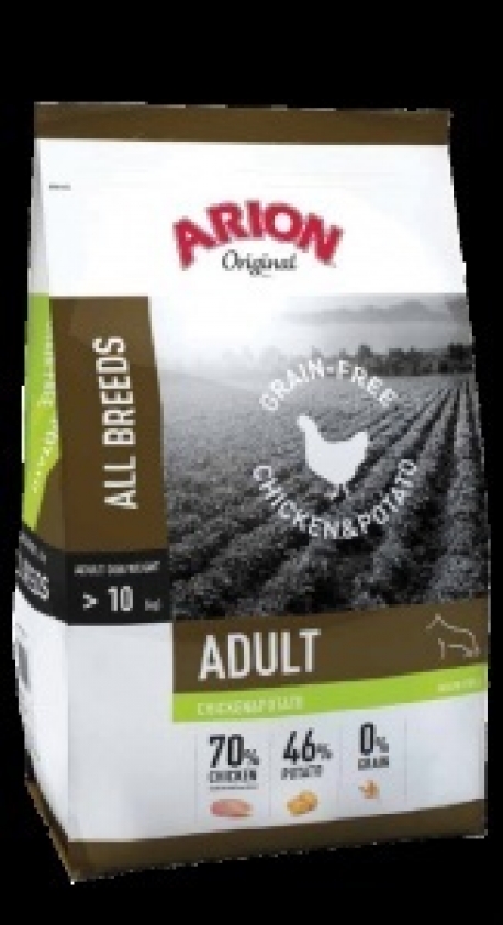 ARION O.GRAIN-FREE ADULT CHICKEN&POTATO 12 KG