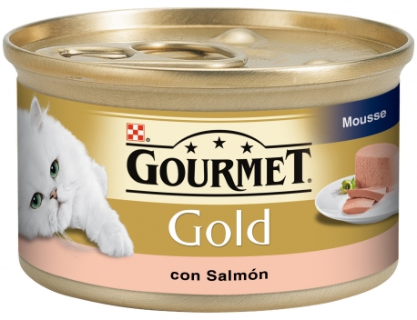 GOURMET GOLD MOUSE SALMON 24 x 85 GR