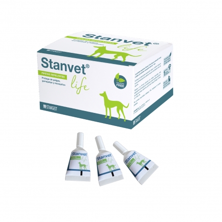 PIPETAS PERRO Y GATO STANVET LIFE 12 PIPETAS