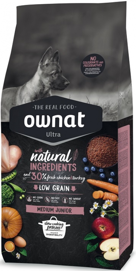 OWNAT PERRO ULTRA MEDIUM JUNIOR 1KG