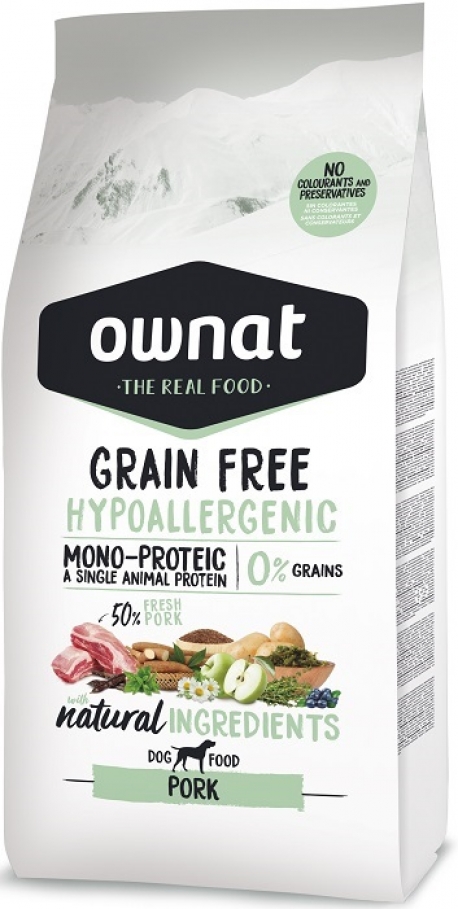 OWNAT PERRO GF HYPO PORK 3KG