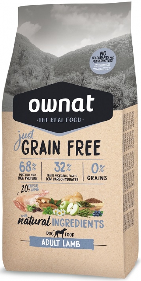 OWNAT PERRO GF JUST ADULT LAMB 14KG