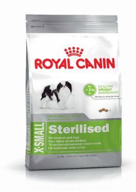 CANINE ADULT X-SMALL STERILISED 1,5KG