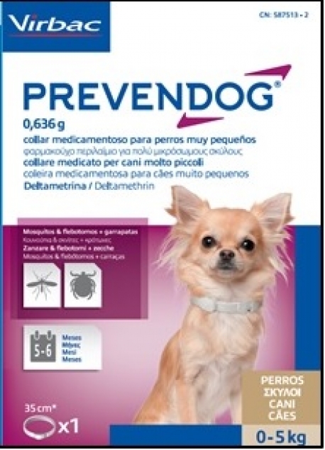 PREVENDOG 35 CM X 1 COLLAR