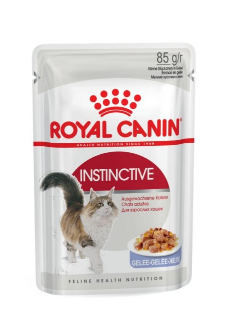 FELINE INSTINCTIVE IN JELLY 12 BOLSITAS X 85G 