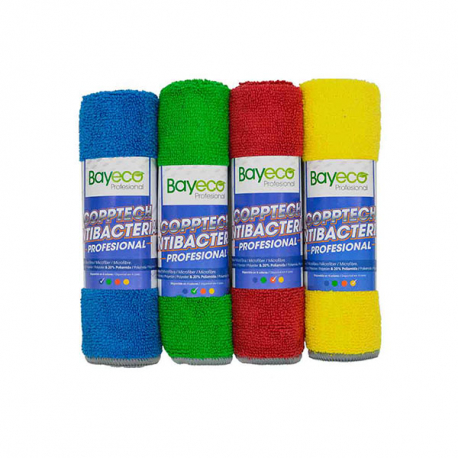 BAYETA ANTIBACTERIAS COPPTECH AZUL 1UD BAYECO