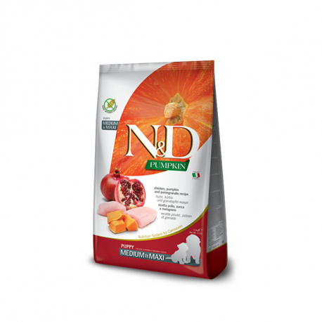 N&D PUMPKIN PUPPY MED/MAXI POLLO 2,5KG