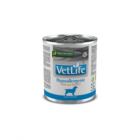 VETLIFE DOG HYPO PATO,PATATA 6X300G