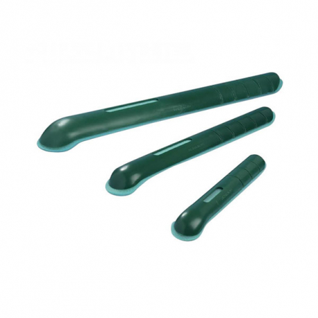 FERULA DE PLASTICO VERDE TALLA: S / 3X20CM 1UD