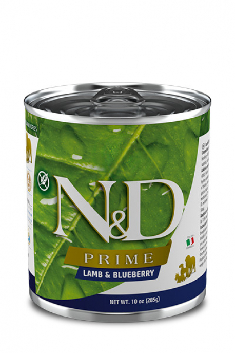 N&D PRIME DOG CORDERO,ARANDANO 6X285G