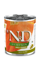 N&D PUMPKIN DOG PATO 6X285G