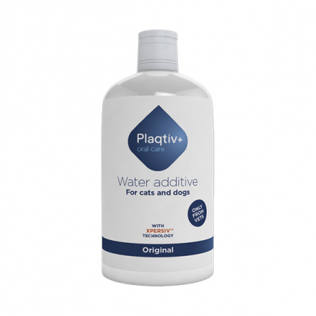 PLAQTIV+ ADITIVO PARA EL AGUA 500 ML PERRO Y GATO