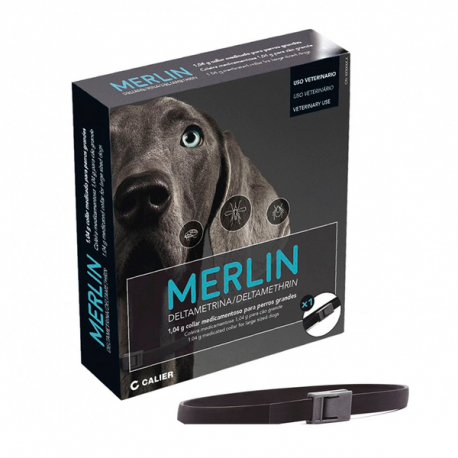 MERLIN 1,04G COLLAR PERRO GRANDE 65CM 1 UD