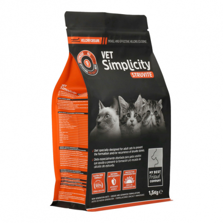 VET SIMPLICITY GATO STRUVITE 4X1.5KG