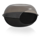 LUNA CASETA PLASTICO TOP FUME NEGRO 57x48x31cm