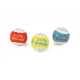 PARTY PELOTA TENIS 3pcs. -  6,5cm