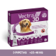 VECTRA 3D L DOG 25-40KG 3PIPETAS