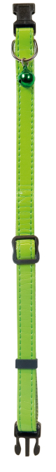 PACK COLLAR GATO MAC LEATHER CHAROL 10mm x 20-33cm (6uds.)