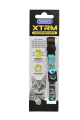 COLLAR GATO X-TRM NEON FLASH MARRON 10mm x 22-33cm (UMV 3uds.)