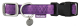 COLLAR MAC LEATHER LILA 25mm x 48-70cm