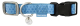 COLLAR MAC LEATHER AZUL 20mm x 35-50cm