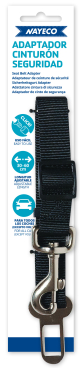 ADAPTADOR-CINTURON SEGURIDAD 20mm NEGRO