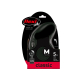 FLEXI CLASSIC, M, CINTA, 5m, HASTA 25Kg, NEGRO