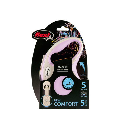 FLEXI COMFORT, S, CINTA, 5m, HASTA 15Kg, ROSA