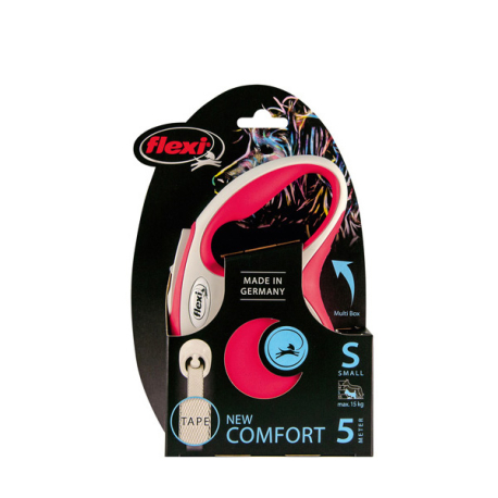 FLEXI COMFORT, S, CINTA, 5m, HASTA 15Kg, ROJO