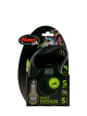 FLEXI BLACK DESIGN,S, CINTA, 5m, HASTA 15KG, VERDE