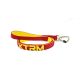 CORREA X-TRM NEON FLASH ROJO 15mm x 120cm