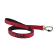 CORREA X-TRM NEON FLASH ROJO/NEGRO 25mm x 120cm