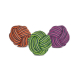 PELOTA CUERDA DENTAL BICOLOR 6cm-75gr (UMV 6uds)